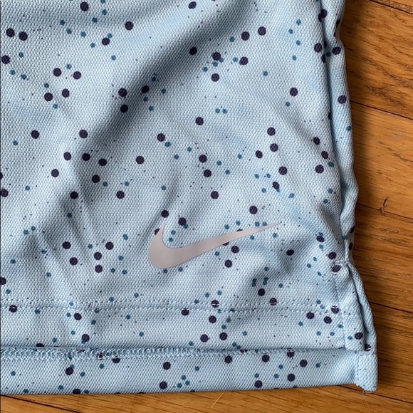 NIKE DRI-FIT SLEEVELESS DOT PRINT GOLF POLO - Picture 2 of 5